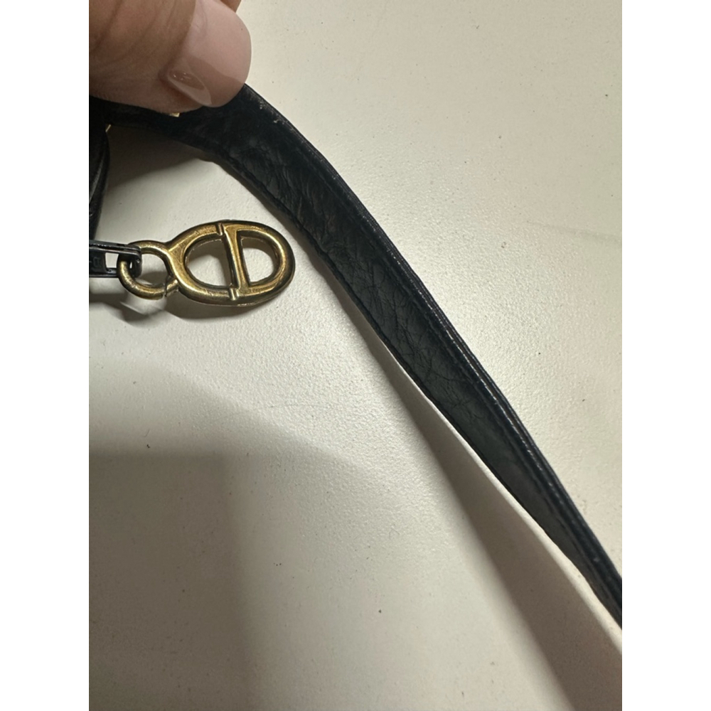 Women's Dior Black Leather Shoulder Bag - Picture 10 of 13